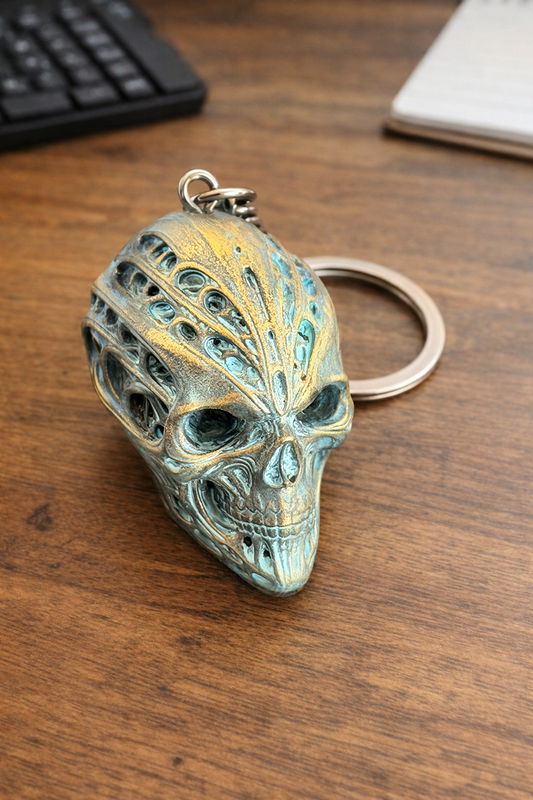 Skull Keychain