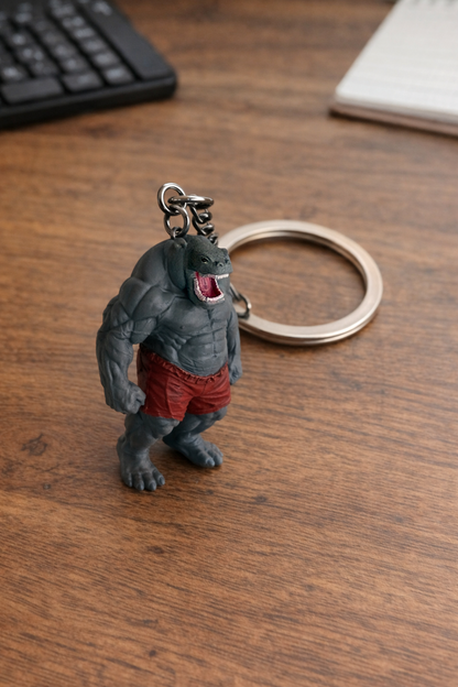 Hippo Keychain