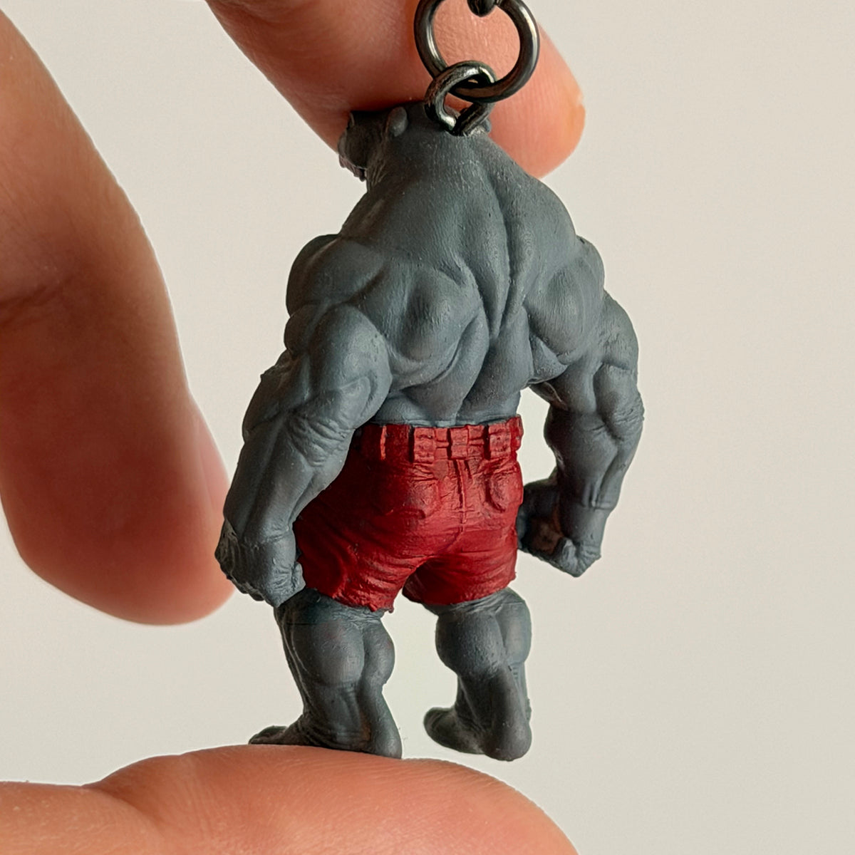 Hippo Keychain